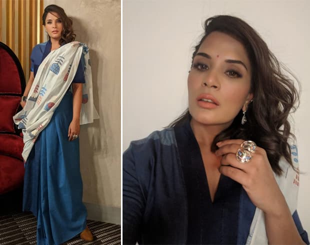 Richa Chadda in Sreyasamanta Sari