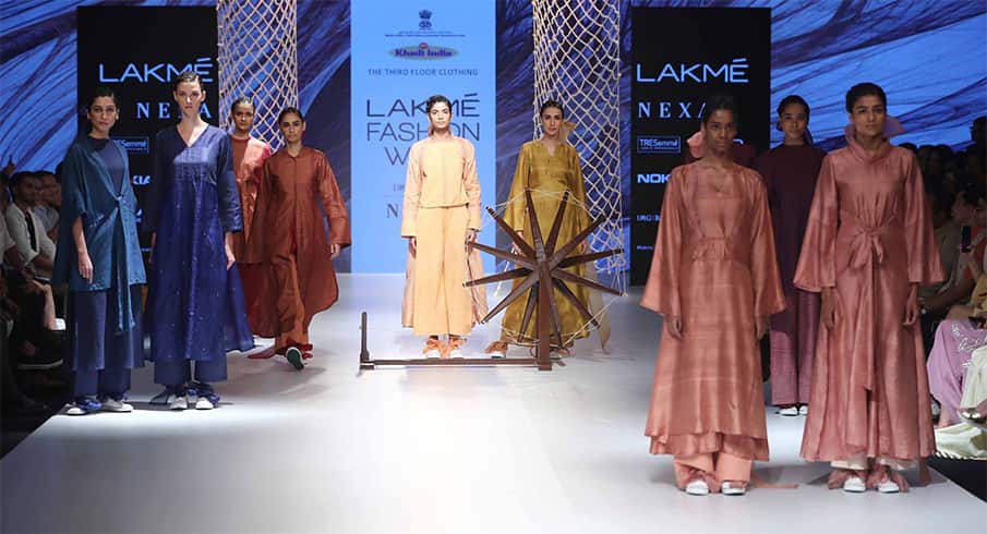 Saloni Sakaria Collection at LFW 2018