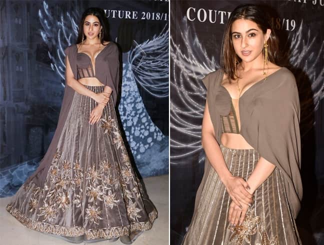 Sara Ali Khan Manish Couture Show