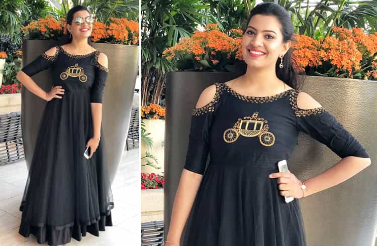 Singer Geetha Madhuri Fashion