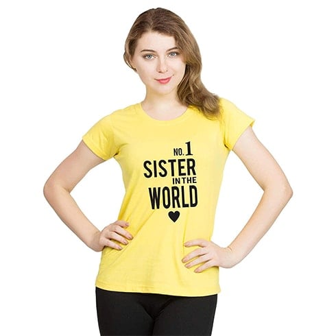 Sisiter Message T Shirt