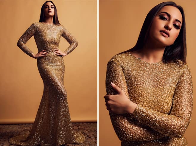 Sonakshi Sinha in Ali Younes Gown