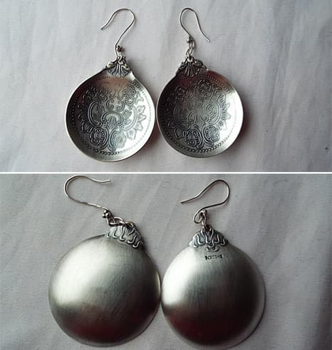 Spoon Earrings