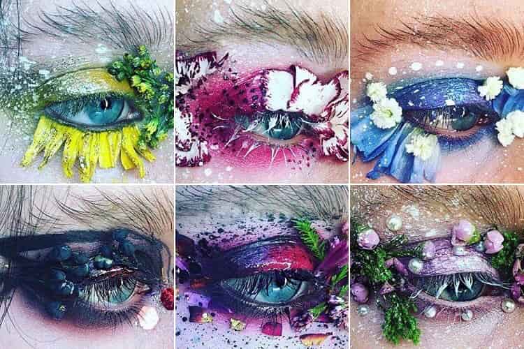 Terrarium Eyes Makeup Trend