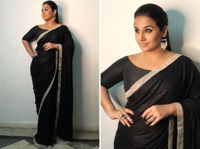 Vidya Balan in Pallavi Mohan sari