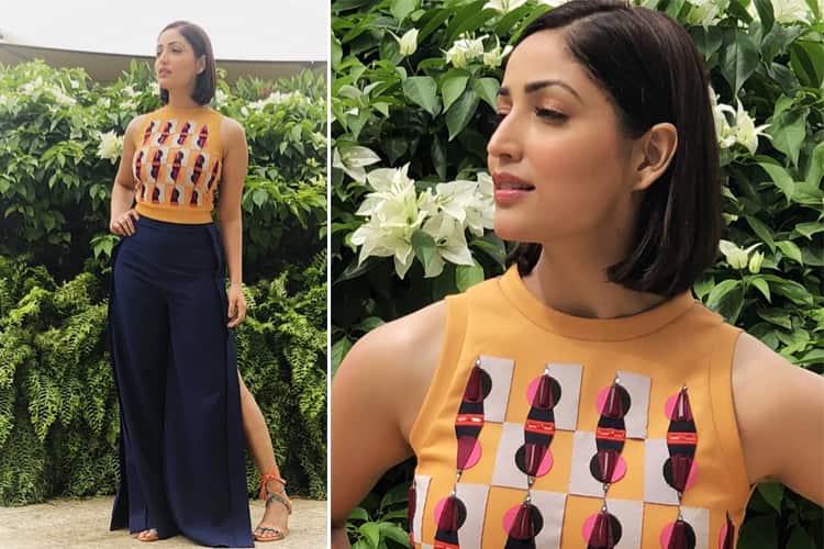 Yami Gautam Pankaj and Nidhi Dress