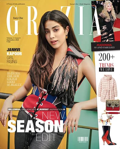 Janhvi Kapoor on Grazia September 2018