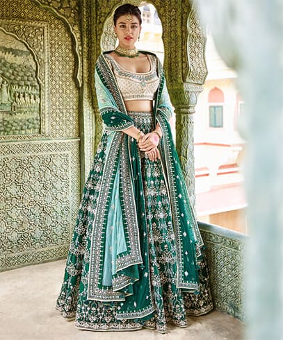 [تصویر:  anita-dongre-green-lehenga.jpg]