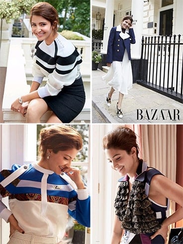 Anushka Sharma Harpers Bazaar photoshoot