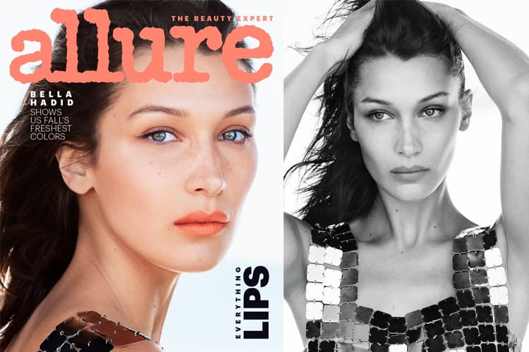 Bella Hadid for Allure Magazine Cover