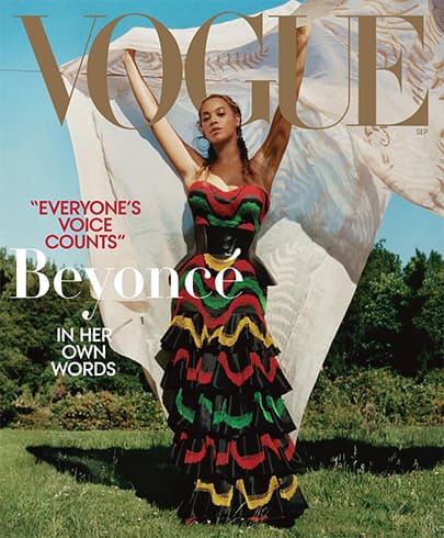 Beyonce for Vogue US Magazine Cover