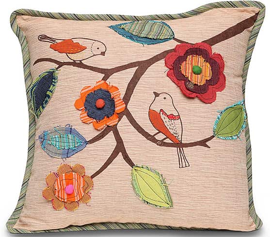 Applique Cushion Cover