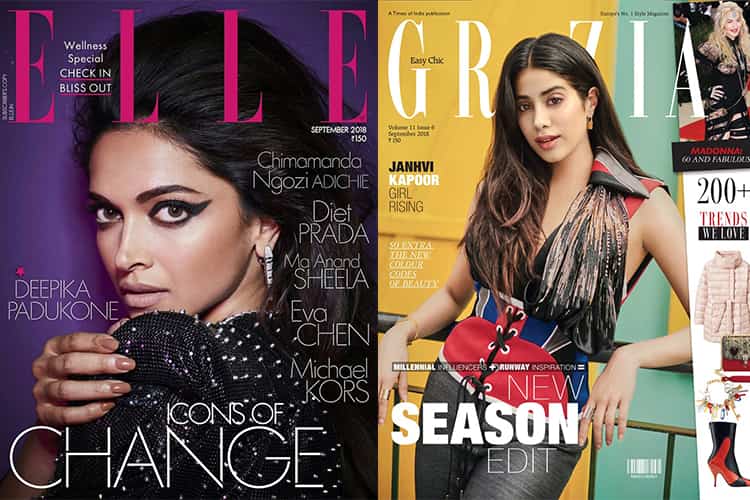 Bollywood Magazine Covers September 2018