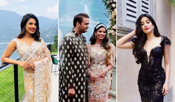 Celebs Isha Ambani and Anand Piramal Engagement Party
