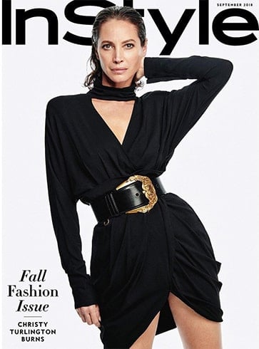Christy Turlington for InStyle US Cover