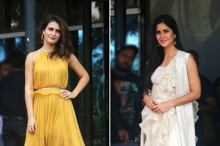 Fatima Sana Shaikh And Katrina Kaif at Thugs Of Hindustan Trailer Launch