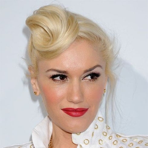 Gwen Stefani Quiff Hair