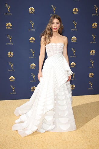 Jessica Biel Emmy Awards 2018