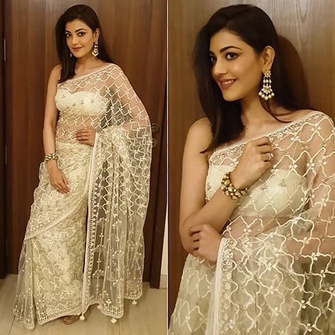 Kajal Aggarwal Anita Dongre Saree