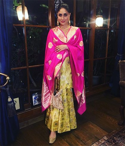 Kareena Kapoor Raw Mango suit
