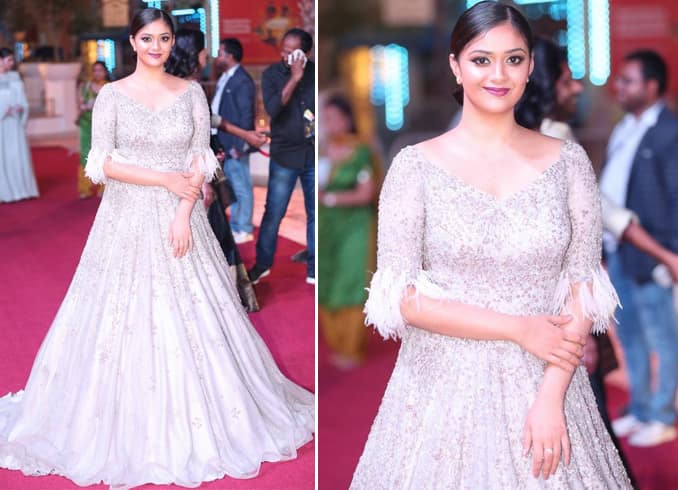 Keerthy Suresh at SIIMA 2018