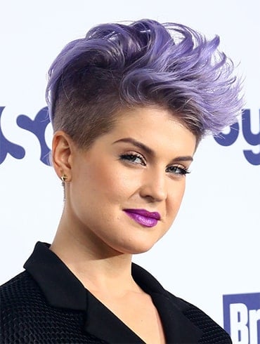 Kelly Osbourne Pompadour Hair