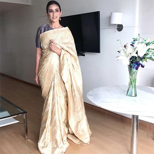 Manisha Koirala Saree