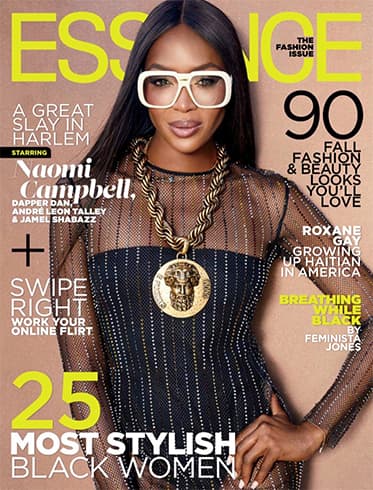 Naomi Campbell for Essence Magazine