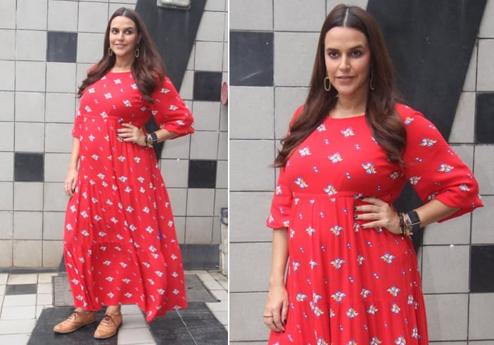 Neha Dhupia Maxi Dress