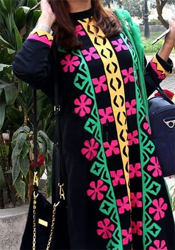 Pakistani Applique Dress