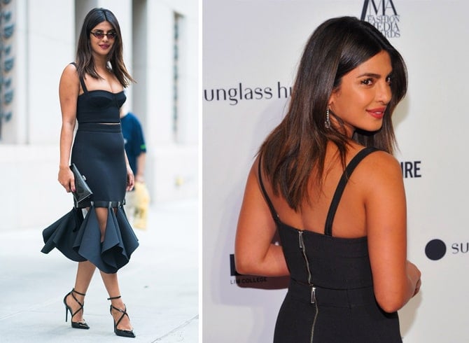 Priyanka Chopra Dion Lee Dress