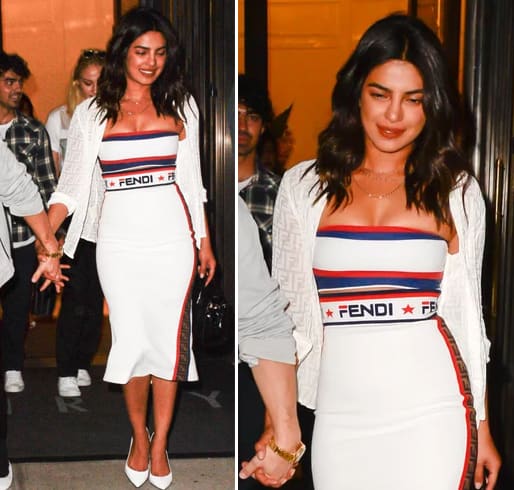 Priyanka Chopra Fendi Dress