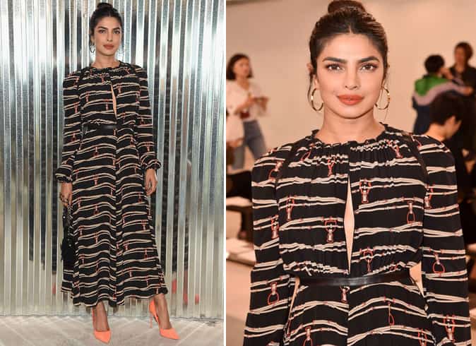 Priyanka Chopra Longchamp Dress