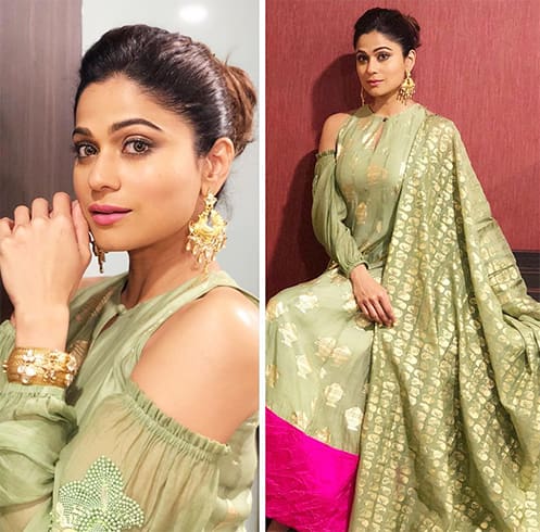 Shamita Shetty Masaba Outfit