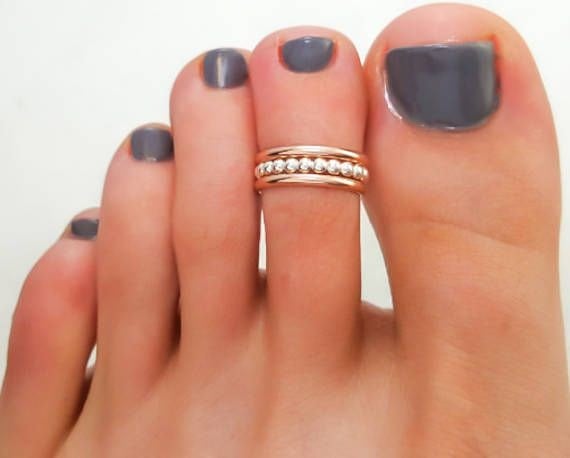 Simple Strand Toe Rings