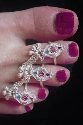 Three Finger Toe Rings