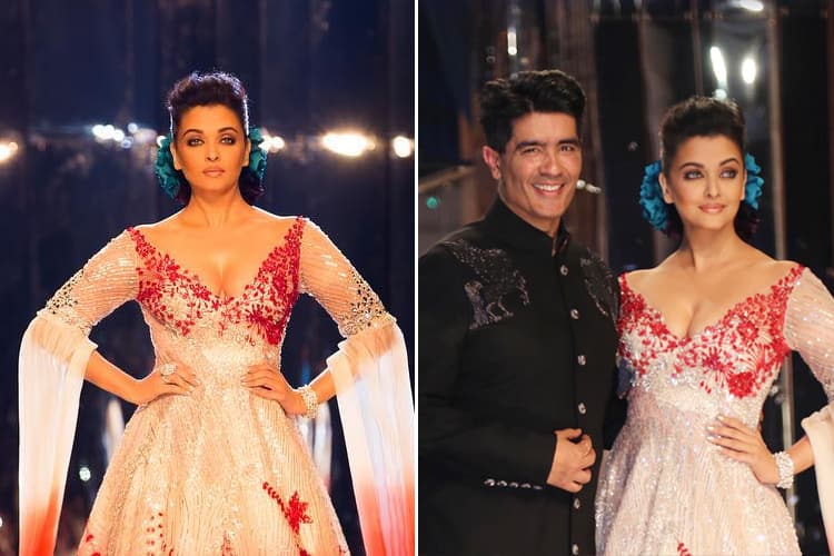 Aishwarya Rai for Manish Malhotra At IFW 2018