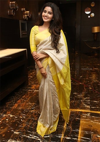 Anupama Parameswaran in Saree