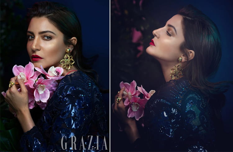 Anushka Sharma On Grazia Shoot