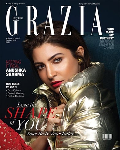 Anushka Sharma On Grazia India Cover