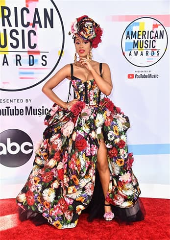 Cardi B at American Music Awards 2018
