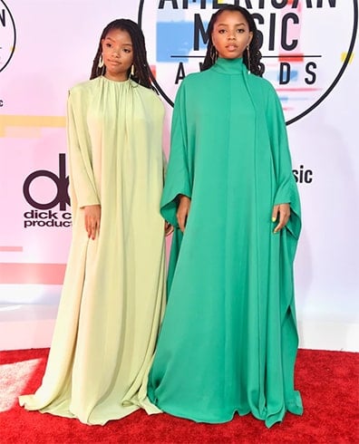 Chloe x Halle at AMA 2018