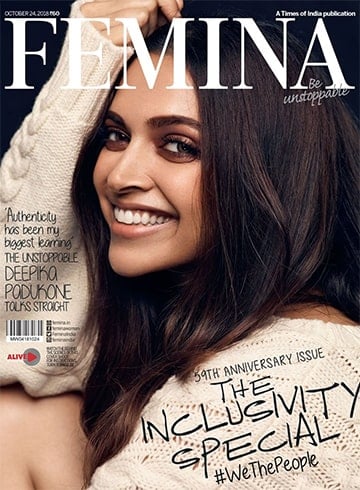 Deepika Padukone on Femina October 2018