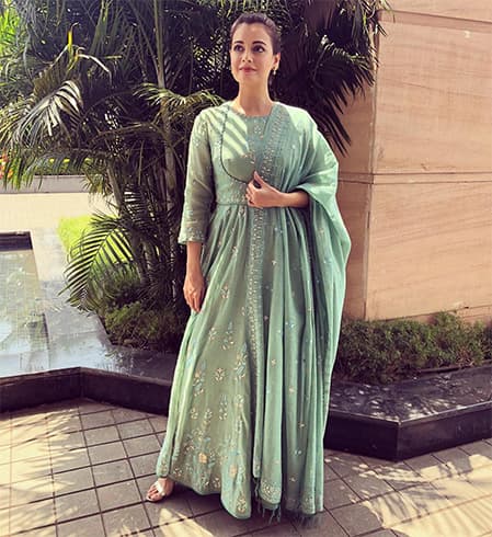 Dia Mirza inAnita Dongre Anarkali