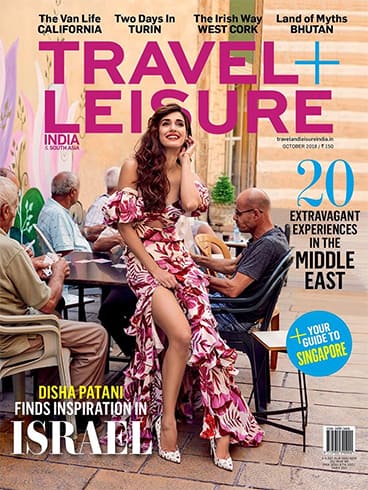 Disha Patani on Travel and Leisure India Cover