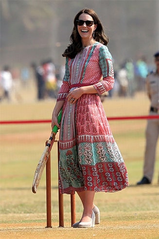 Kate Middleton in Anita Dongre dress