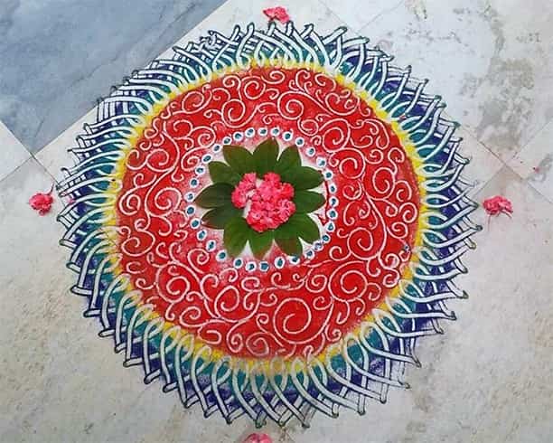 How To Make Easy Rangoli