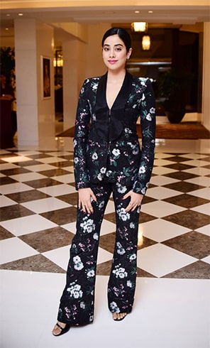 Janhvi Kapoor Prabal Gurung Pantsuit