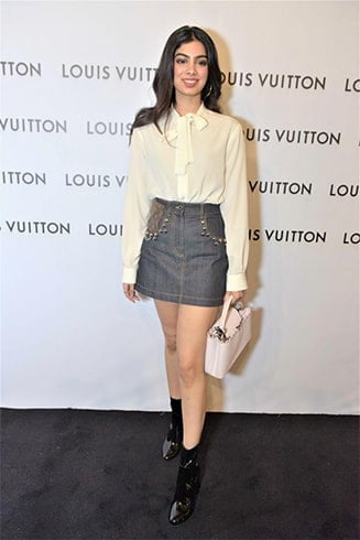 Khushi Kapoor Louis Vuitton Store Launch