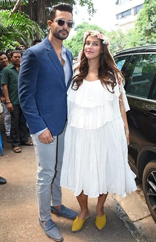 Neha Dhupia Baby Shower Ceremony